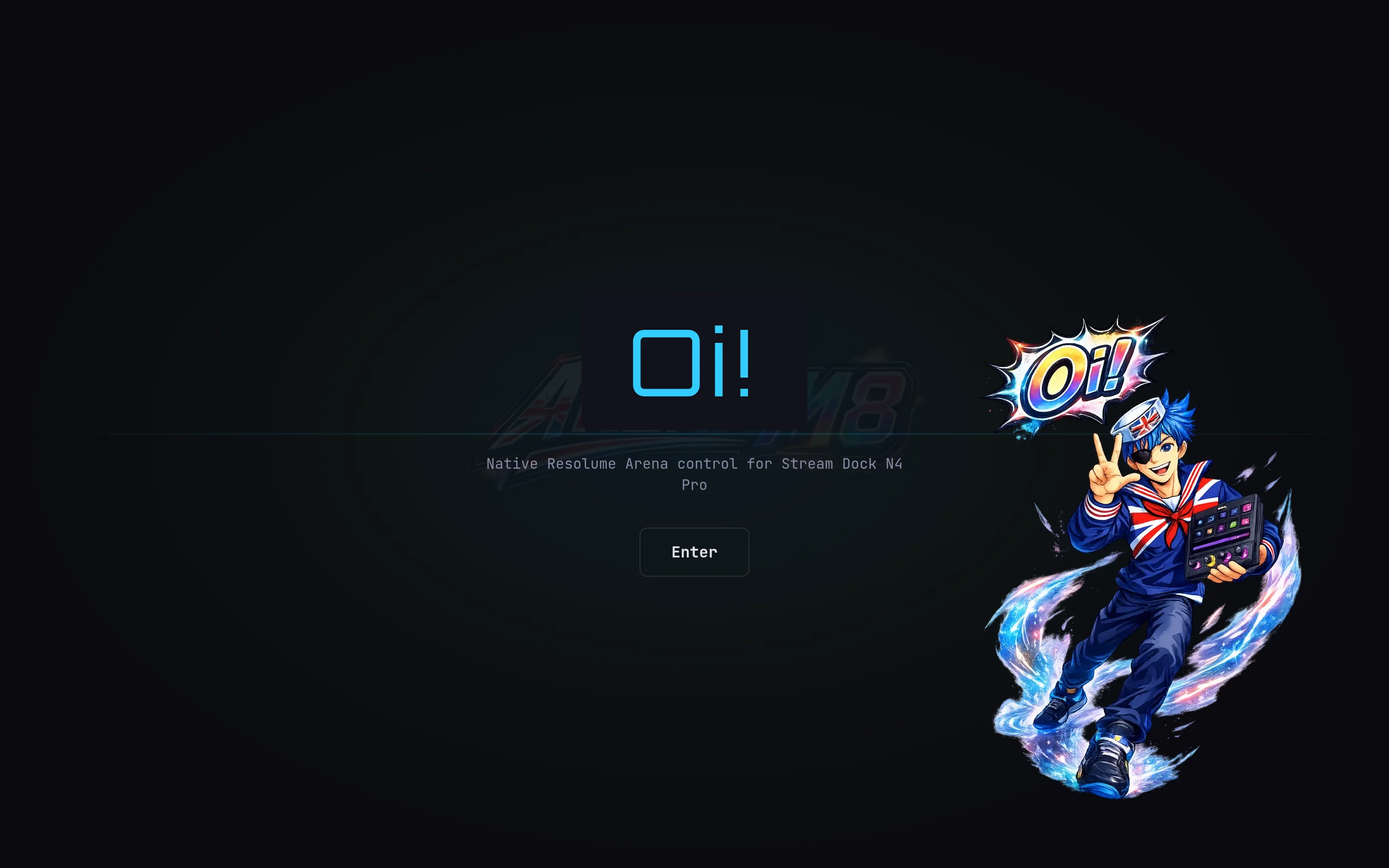 ArenaM8 (Oi!) — Native Resolume Arena control for the Stream Dock N4 Pro — live thumbnails on the keys, no Companion in the middle.