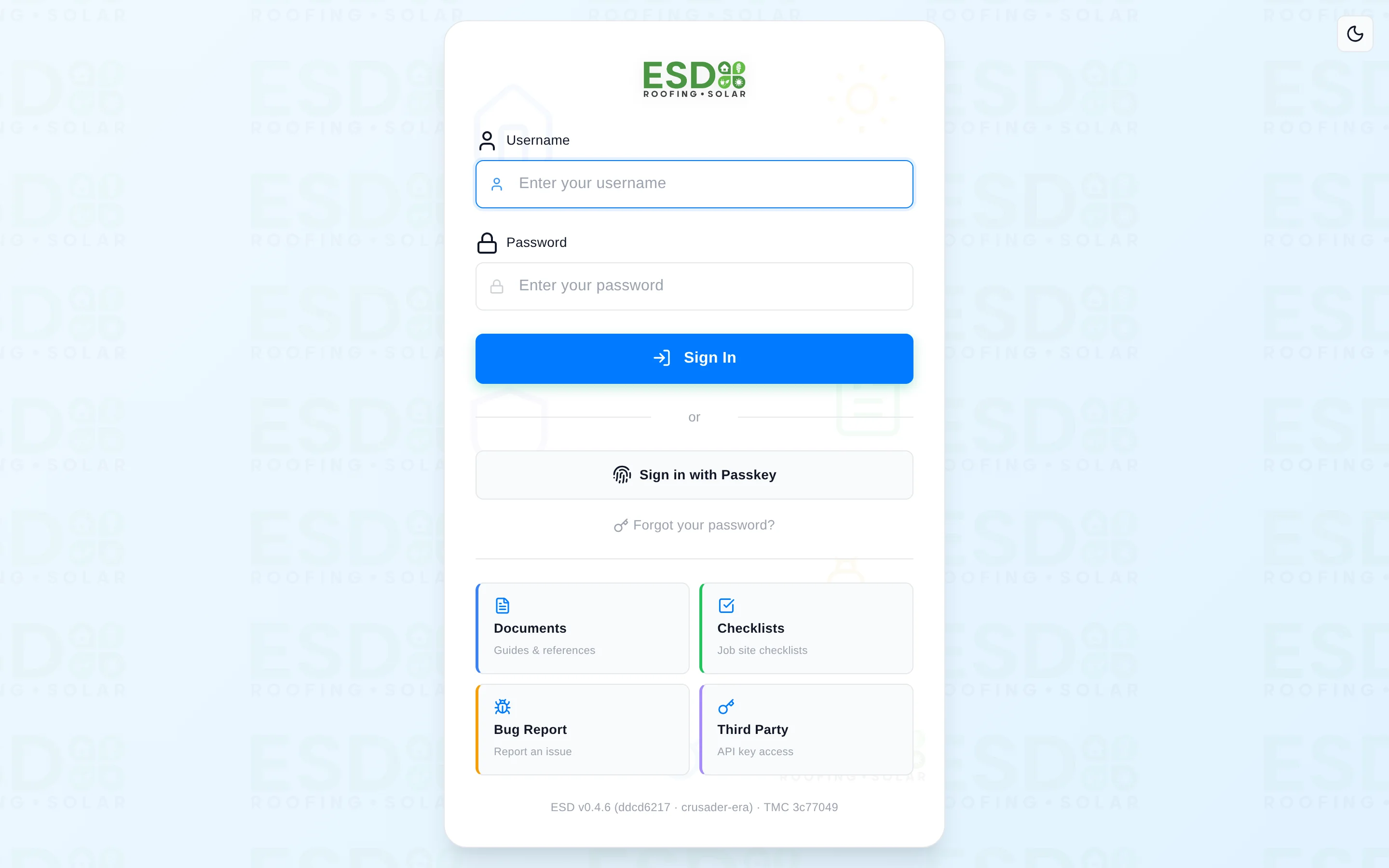 ESDBooking — Production booking + customer-pipeline platform behind a regional services operation, passkey-gated at the front door.