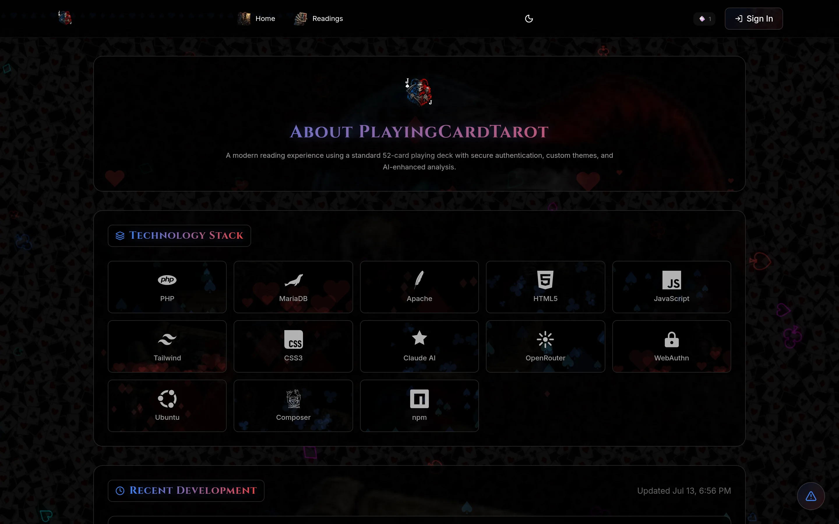 Playing Card Tarot media