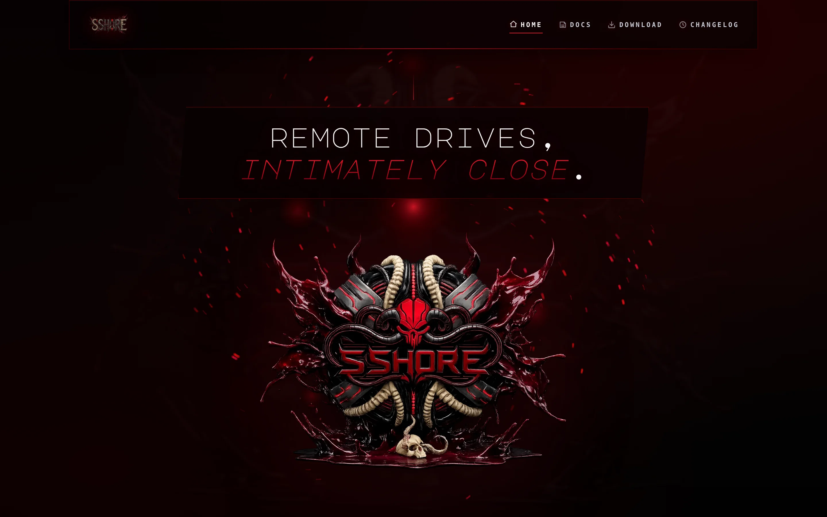 SSHore — SSH-mounted remote drives, dressed up for Windows 11.